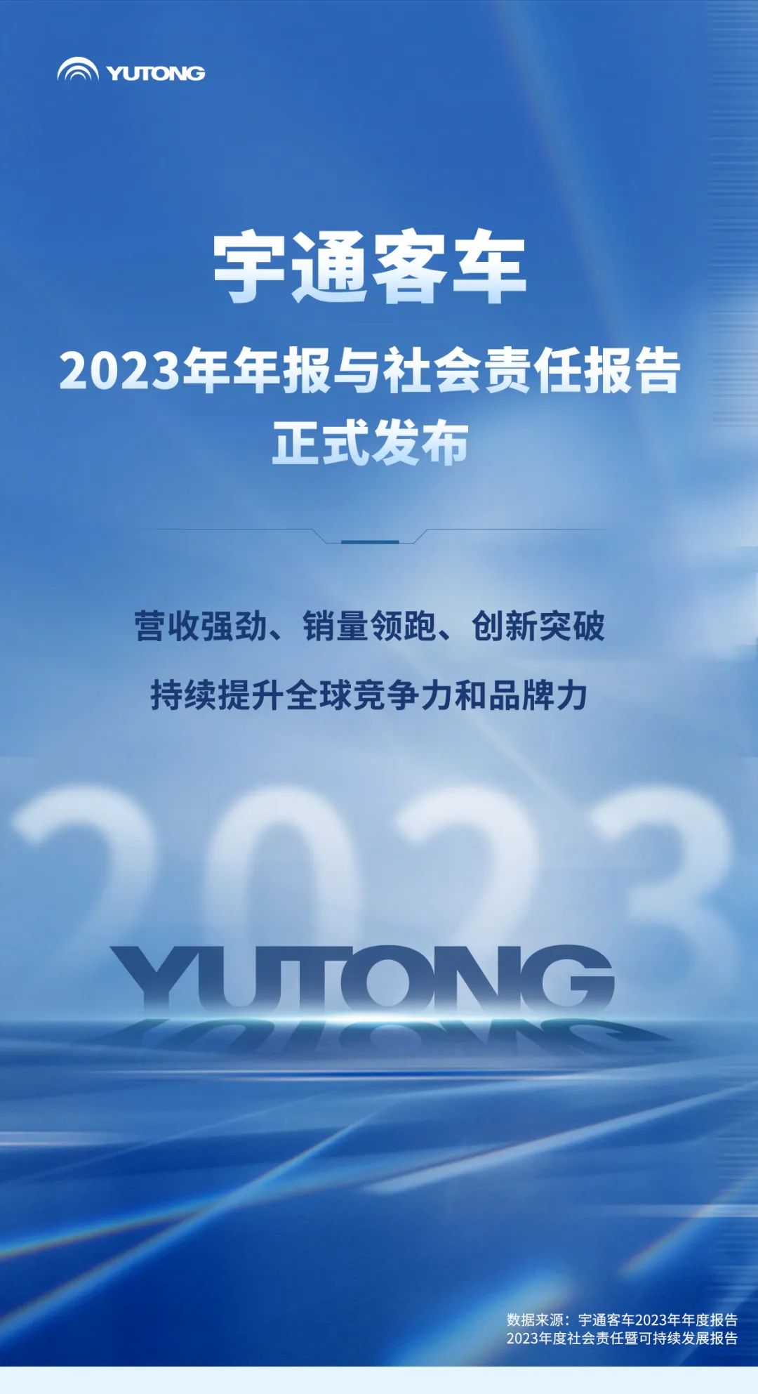 宇通客車2023年年報(bào)與社會責(zé)任報(bào)告正式發(fā)布